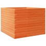 Jardinera de madera maciza de pino marrón cera 60x60x45,5 cm de , Maceteros y jardineras - Ref: Foro24-847250, Precio: 112,05...