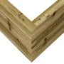 Jardinera de madera de pino impregnada 60x60x45,5 cm de , Maceteros y jardineras - Ref: Foro24-847252, Precio: 99,41 €, Descu...