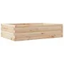Jardinera de madera maciza de pino 90x60x23 cm de , Maceteros y jardineras - Ref: Foro24-847233, Precio: 62,40 €, Descuento: %