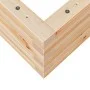 Jardinera de madera maciza de pino 90x60x23 cm de , Maceteros y jardineras - Ref: Foro24-847233, Precio: 62,40 €, Descuento: %