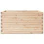 Jardinera de madera maciza de pino 90x60x45,5 cm de , Maceteros y jardineras - Ref: Foro24-847278, Precio: 103,49 €, Descuent...