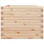 Jardinera de madera maciza de pino 90x60x45,5 cm de , Maceteros y jardineras - Ref: Foro24-847278, Precio: 103,49 €, Descuent...
