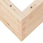 Jardinera de madera maciza de pino 90x60x45,5 cm de , Maceteros y jardineras - Ref: Foro24-847278, Precio: 103,49 €, Descuent...