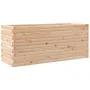 Jardinera de madera maciza de pino 110x40x45,5 cm de , Maceteros y jardineras - Ref: Foro24-847273, Precio: 115,28 €, Descuen...