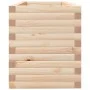 Jardinera de madera maciza de pino 110x40x45,5 cm de , Maceteros y jardineras - Ref: Foro24-847273, Precio: 115,28 €, Descuen...