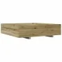 Jardinera de madera de pino impregnada 100x100x26,5 cm de , Maceteros y jardineras - Ref: Foro24-847322, Precio: 115,52 €, De...