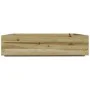 Jardinera de madera de pino impregnada 100x100x26,5 cm de , Maceteros y jardineras - Ref: Foro24-847322, Precio: 115,52 €, De...