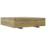 Jardinera de madera de pino impregnada 100x100x26,5 cm de , Maceteros y jardineras - Ref: Foro24-847322, Precio: 115,52 €, De...