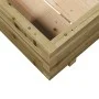 Jardinera de madera de pino impregnada 100x100x26,5 cm de , Maceteros y jardineras - Ref: Foro24-847322, Precio: 115,52 €, De...