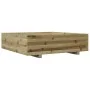 Jardinera de madera de pino impregnada 90x90x26,5 cm de , Maceteros y jardineras - Ref: Foro24-847317, Precio: 103,01 €, Desc...