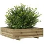 Jardinera de madera de pino impregnada 90x90x26,5 cm de , Maceteros y jardineras - Ref: Foro24-847317, Precio: 103,01 €, Desc...