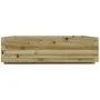 Jardinera de madera de pino impregnada 90x90x26,5 cm de , Maceteros y jardineras - Ref: Foro24-847317, Precio: 103,01 €, Desc...