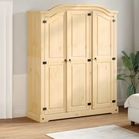 Armario Corona madera maciza de pino 151,5x52x186 cm de , Armarios roperos - Ref: Foro24-4012158, Precio: 537,23 €, Descuento: %