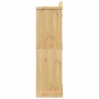 Armario Corona madera maciza de pino 151,5x52x186 cm de , Armarios roperos - Ref: Foro24-4012158, Precio: 583,90 €, Descuento: %