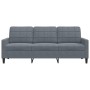 Sofá de 3 plazas terciopelo gris oscuro 180 cm de , Sofás - Ref: Foro24-4007635, Precio: 255,90 €, Descuento: %