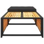 Mesa de jardín con taburete madera maciza de acacia de , Sofás modulares de exterior - Ref: Foro24-367643, Precio: 190,36 €, ...