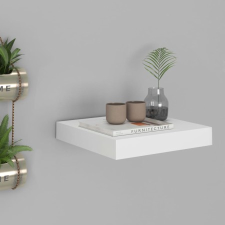 Estante flotante de pared MDF blanco 23x23,5x3,8 cm de vidaXL, Estantes y estanterías - Ref: Foro24-323802, Precio: 19,38 €, ...