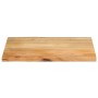 Tablero de mesa borde natural madera maciza mango 80x60x3,8 cm de , Tableros para mesas - Ref: Foro24-370740, Precio: 80,19 €...