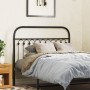 Cabecero de metal negro 107 cm de , Cabeceros y pies de cama - Ref: Foro24-376630, Precio: 42,63 €, Descuento: %