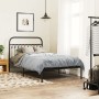 Cabecero de metal negro 107 cm de , Cabeceros y pies de cama - Ref: Foro24-376630, Precio: 42,63 €, Descuento: %