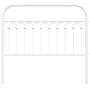 Weißes Metallkopfteil 107 cm von , Kopf- und Fußteile - Ref: Foro24-376679, Preis: 40,61 €, Rabatt: %