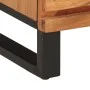 Mesita de noche de madera maciza de acacia 40x34x46 cm de , Mesitas de noche - Ref: Foro24-377468, Precio: 44,95 €, Descuento: %