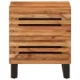 Mesita de noche de madera maciza de acacia 40x34x46 cm by , Nightstands - Ref: Foro24-377428, Price: 51,55 €, Discount: %