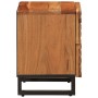 Mesita de noche de madera maciza de acacia 40x34x46 cm de , Mesitas de noche - Ref: Foro24-377428, Precio: 70,49 €, Descuento: %