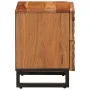 Mesita de noche de madera maciza de acacia 40x34x46 cm by , Nightstands - Ref: Foro24-377428, Price: 51,55 €, Discount: %