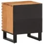Mesita de noche de madera maciza de acacia 40x34x46 cm by , Nightstands - Ref: Foro24-377428, Price: 51,55 €, Discount: %