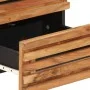 Mesita de noche de madera maciza de acacia 40x34x46 cm by , Nightstands - Ref: Foro24-377428, Price: 51,55 €, Discount: %