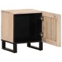Mesitas de noche 2 uds madera de mango blanqueado 40x34x46 cm de , Mesitas de noche - Ref: Foro24-377423, Precio: 83,15 €, De...