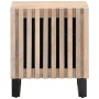 Mesitas de noche 2 uds madera de mango blanqueado 40x34x46 cm de , Mesitas de noche - Ref: Foro24-377423, Precio: 83,15 €, De...