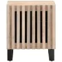 Mesitas de noche 2 uds madera de mango blanqueado 40x34x46 cm de , Mesitas de noche - Ref: Foro24-377423, Precio: 74,08 €, De...