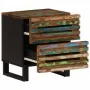 Mesitas de noche 2 uds de madera maciza reciclada 40x34x46 cm by , Nightstands - Ref: Foro24-377435, Price: 104,27 €, Discoun...