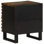 Mesitas de noche 2 uds de madera maciza reciclada 40x34x46 cm by , Nightstands - Ref: Foro24-377435, Price: 104,27 €, Discoun...