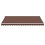 Toldo retráctil manual marrón 450x300 cm de , Toldos - Ref: Foro24-3215629, Precio: 390,20 €, Descuento: %