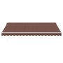 Toldo retráctil manual marrón 450x300 cm de , Toldos - Ref: Foro24-3215629, Precio: 399,15 €, Descuento: %
