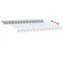 Toldo retráctil manual gris antracita y blanco 350x250 cm de , Toldos - Ref: Foro24-3216036, Precio: 456,22 €, Descuento: %