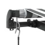 Toldo retráctil manual con LED antracita y blanco 300x250 cm de , Toldos - Ref: Foro24-3216146, Precio: 269,12 €, Descuento: %