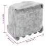 Enchufe de exterior con estaca y sensor de luz look piedra gris by , wall sockets - Ref: Foro24-4010102, Price: 55,76 €, Disc...