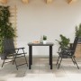 Sillas de jardín plegables 2 uds acero y textileno gris melange de , Sillas de jardín - Ref: Foro24-360197, Precio: 93,96 €, ...