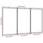 Pizarra magnética plegable aluminio 180x100x1,7 cm de , Paneles de exposición - Ref: Foro24-4005363, Precio: 78,57 €, Descuen...