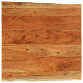 Tablero mesa cuadrado borde natural madera acacia 40x40x3,8 cm de , Tableros para mesas - Ref: Foro24-370630, Precio: 38,25 €...