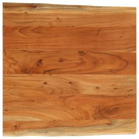 Tablero mesa cuadrado borde natural madera acacia 40x40x3,8 cm de , Tableros para mesas - Ref: Foro24-370630, Precio: 38,25 €...
