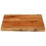 Tablero mesa cuadrado borde natural madera acacia 40x40x3,8 cm de , Tableros para mesas - Ref: Foro24-370630, Precio: 38,25 €...