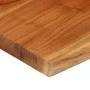 Tablero mesa cuadrado borde natural madera acacia 40x40x3,8 cm de , Tableros para mesas - Ref: Foro24-370630, Precio: 38,25 €...