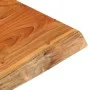 Tablero mesa cuadrado borde natural madera acacia 40x40x3,8 cm de , Tableros para mesas - Ref: Foro24-370630, Precio: 38,25 €...