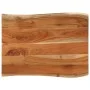 Tablero de mesa rectangular borde natural acacia 90x60x3,8 cm by , Table tops - Ref: Foro24-370645, Price: 106,37 €, Discount: %