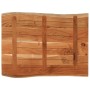 Tablero de mesa rectangular borde natural acacia 90x60x3,8 cm de , Tableros para mesas - Ref: Foro24-370645, Precio: 106,26 €...